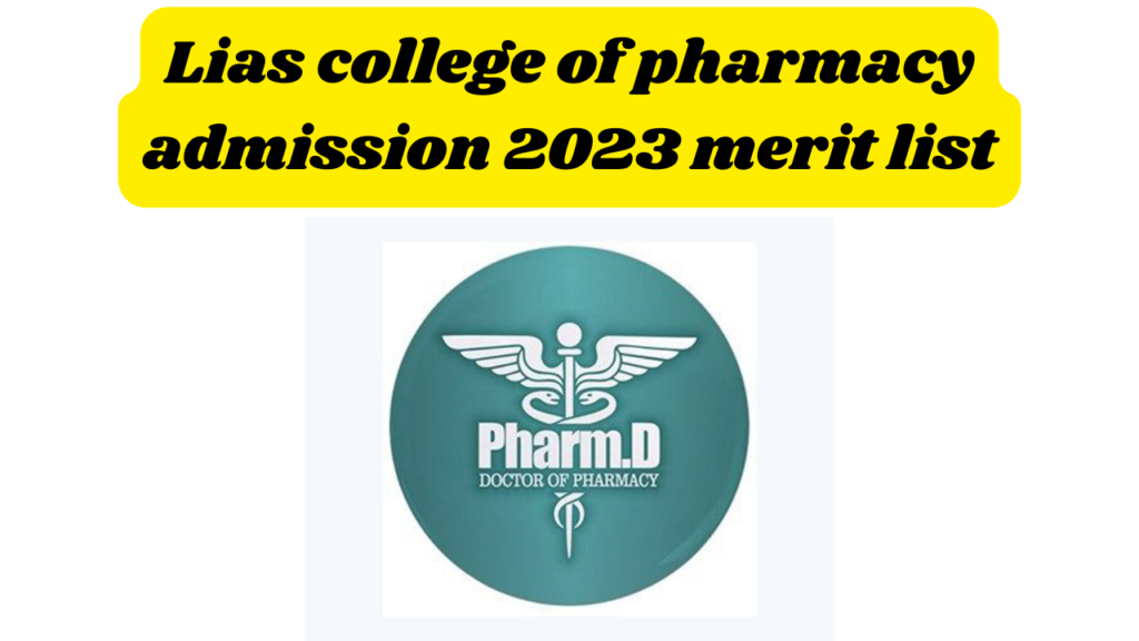 Lias College Of Pharmacy Admission 2024