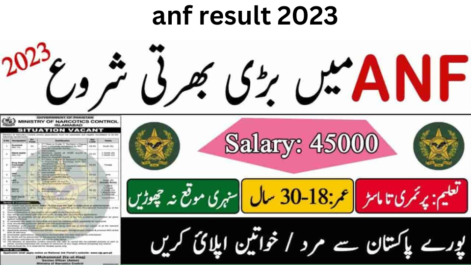 Anf result 2023