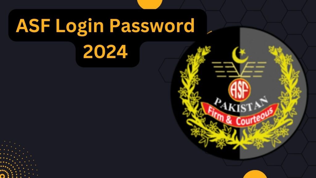 ASF Login Password 2024 