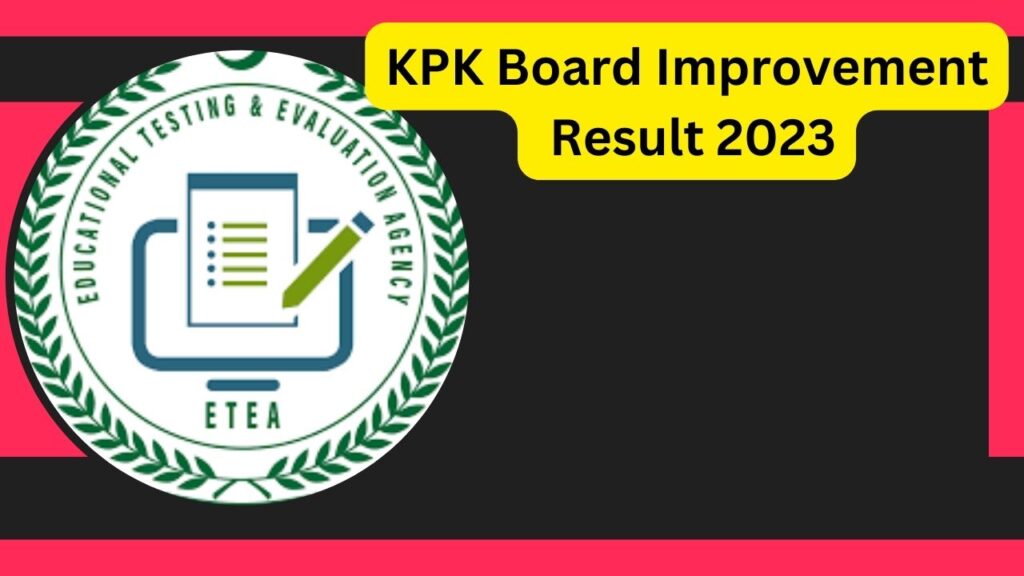 KPK Board Improvement Result 2023