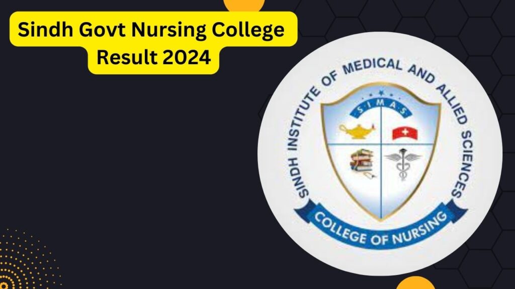 STS Sindh BS Nursing Result 2024