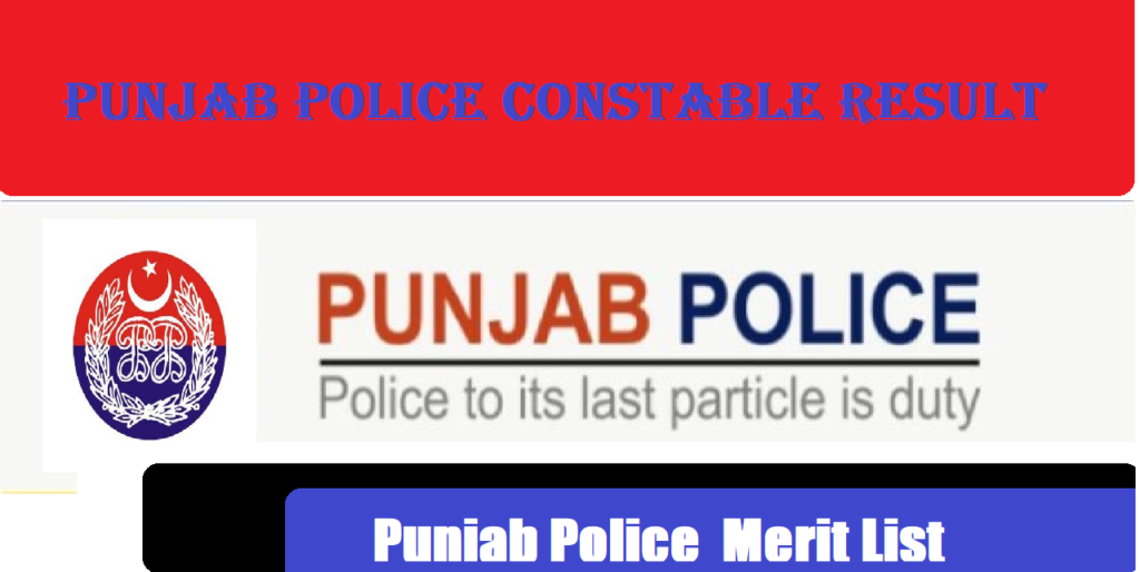 Punjab Police Constable Result 2024 